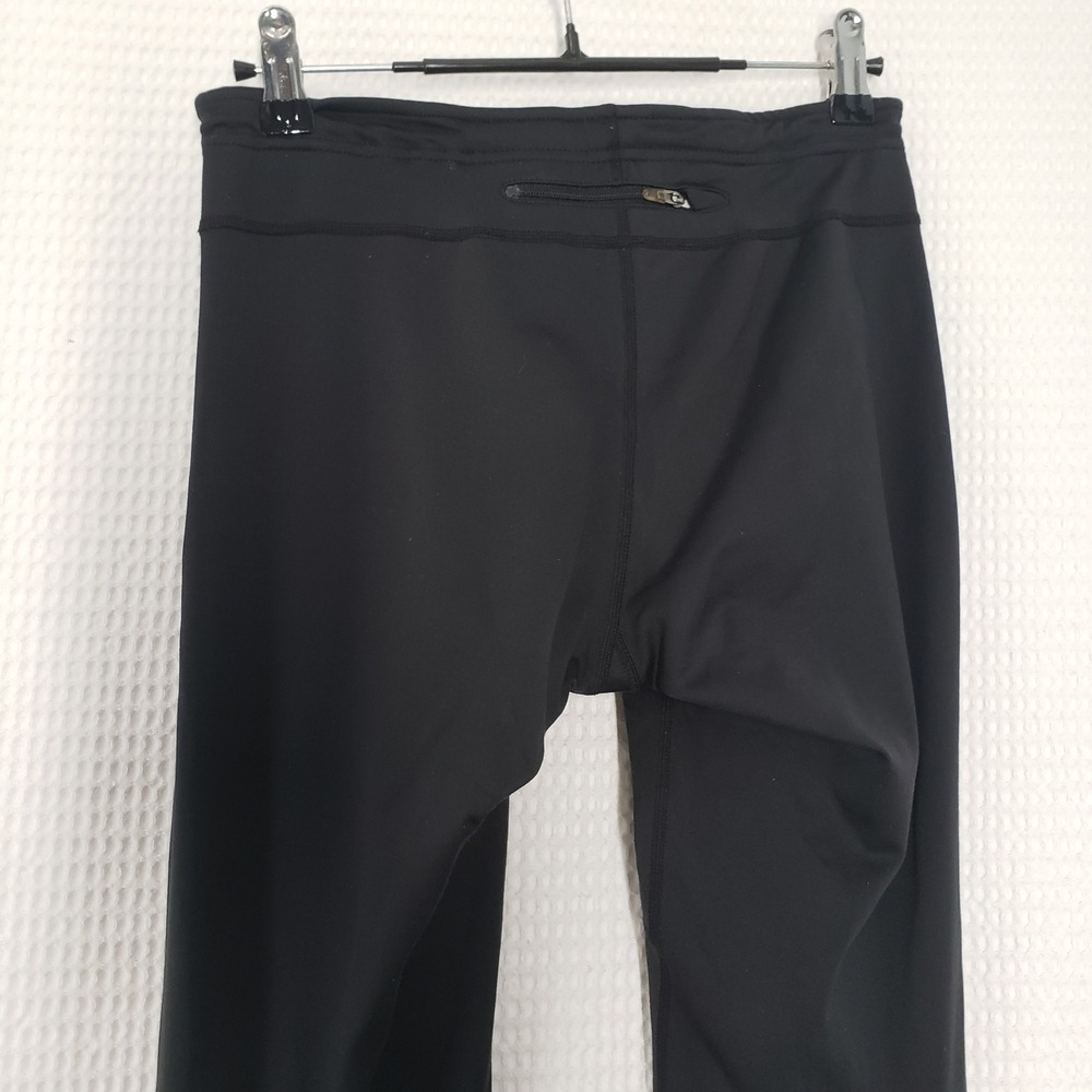 Nike Tech Running Leggings Womens XS Black Reflective Ankle Zip Workout Athletic - Picture 12 of 16